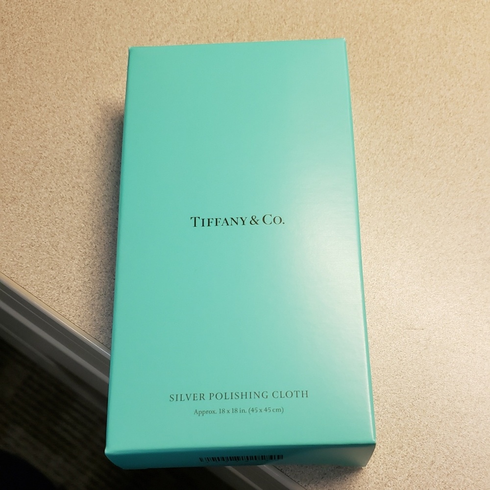 Tiffany silver polishing cloth